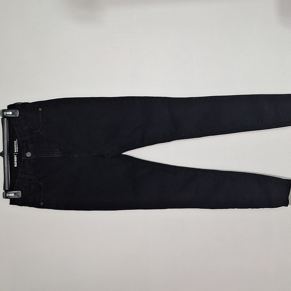 Old Navy Rockstar High Rise Jeans Black